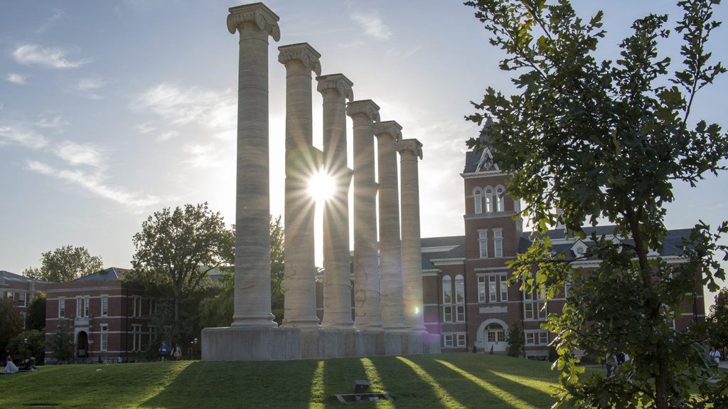 Columns at University of Missouri